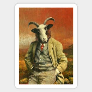 Jacob Sheep Gentleman Sticker